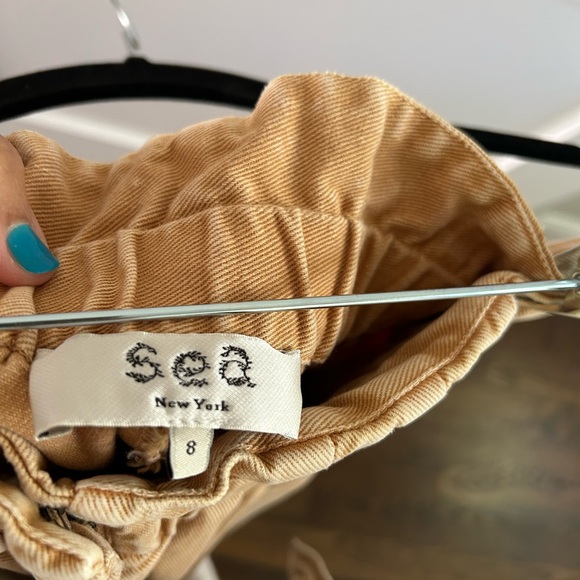 Sea New York Ruffle Idun Shorts Sable Size 8 - Picture 2 of 6